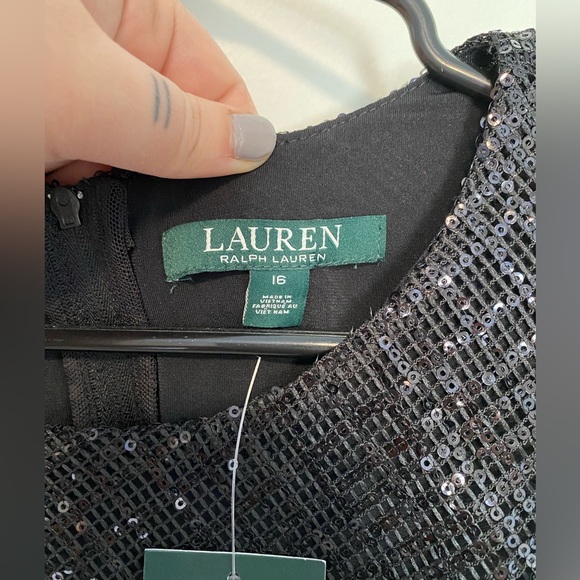 Lauren Ralph Lauren Evening Sequin Dress - Picture 2 of 5